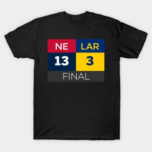 NE 13 LAR 3 SBLIII T-Shirt